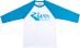 Majica River Classic Logo 3/4 Sleeve White