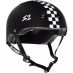 Čelada S-One Lifer Black with Checkers