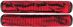 Ročke Striker Thick Logo Black Red