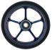Kolešček Black Pearl Original Double V3 110 Chrome Blue