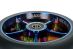 Kolešček Black Pearl Original Double V3 110 Chrome Blue