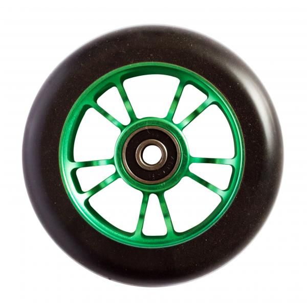 Kolešček Blunt 10 Spokes 100 mm Green