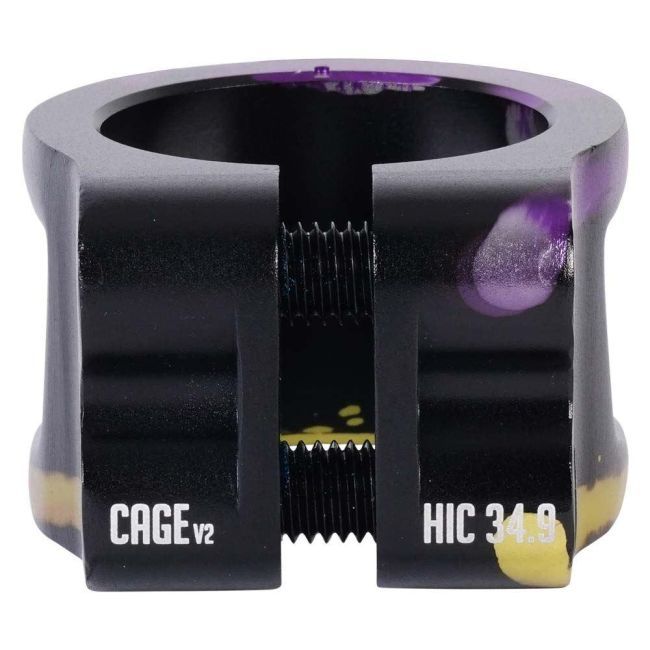 Objemka Oath Cage V2 Black Purple Yellow