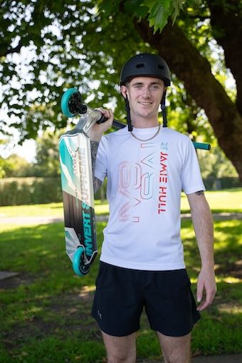 Skiro freestyle IVS Journey 3 Jamie Hull Raw Teal