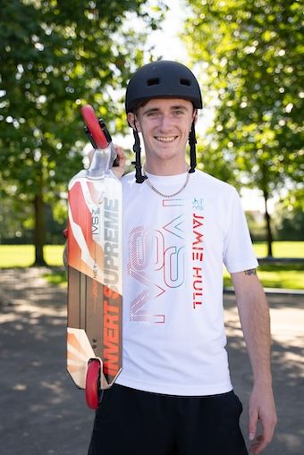 Skiro freestyle IVS Journey 3 Jamie Hull Raw Red