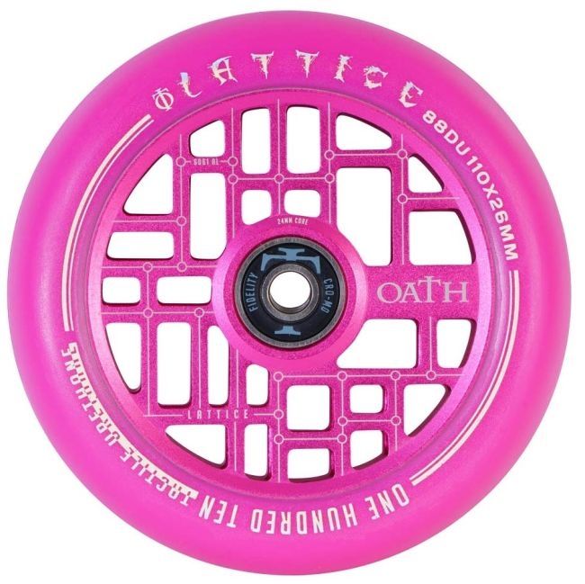Kolešček Oath Lattice 110 Pink