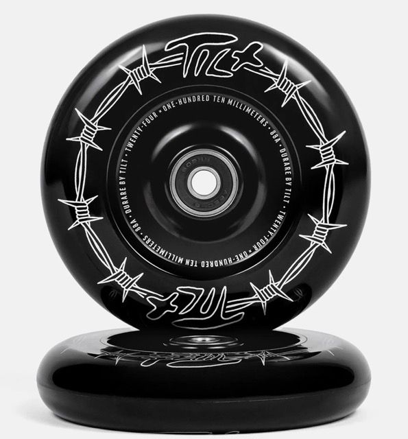 Kolešček Tilt Durare Barbed 110 Black