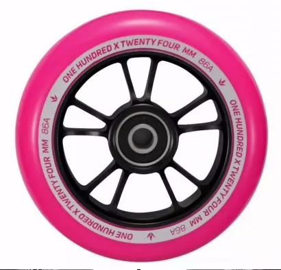 Kolešček Blunt 10 Spokes 100 Pink Black