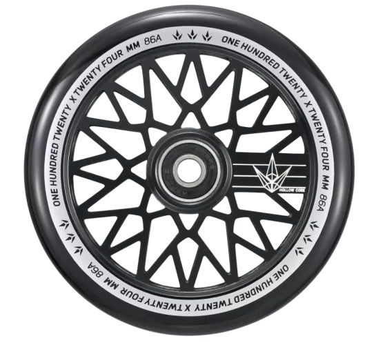 Kolešček Blunt Diamond Hollowcore 120 Black