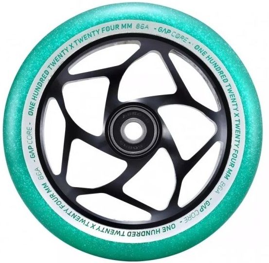 Kolešček Blunt Gap Core 120 Jade Black