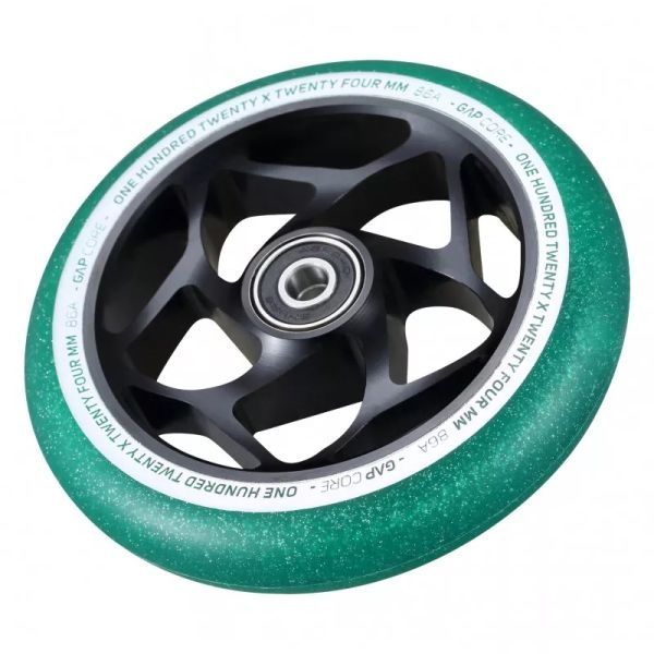 Kolešček Blunt Gap Core 120 Jade Black