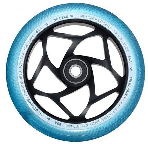 Kolešček Blunt Tri Bearing 120 Teal Black