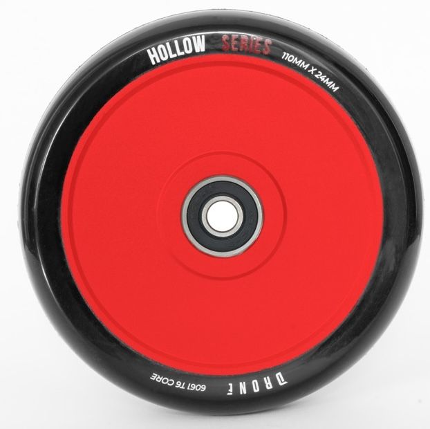 Kolešček Drone Hollow Series 110 Red
