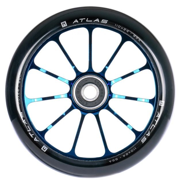 Kolešček Ethic Atlas 110 Chrome Blue