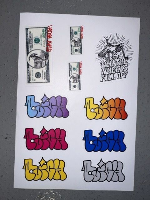 Nalepka Rich Paradise Sheet M