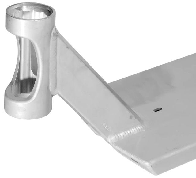 Deska North Unity 7 x 23.5 Matte Silver