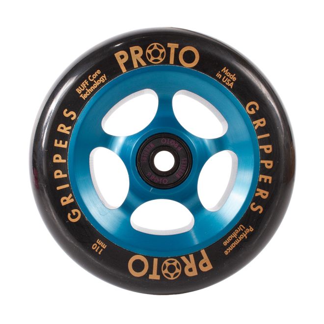 Kolešček PROTO Gripper 110 Black on Blues