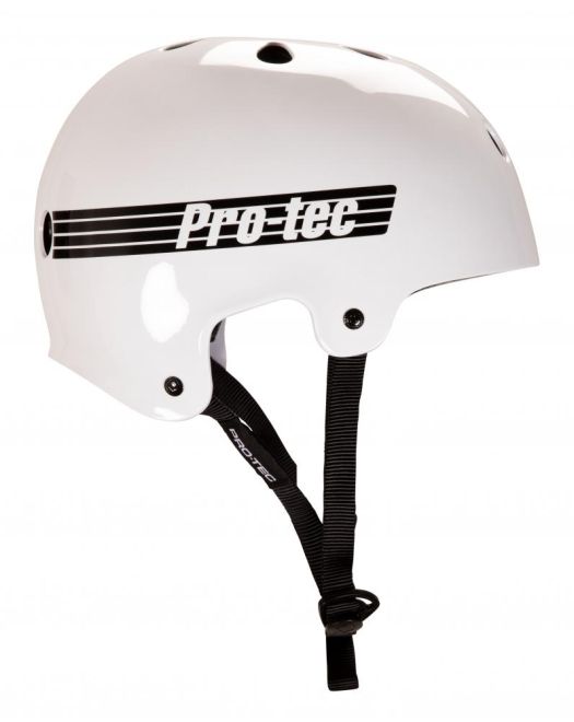 Čelada Pro-Tec Old School Gloss White