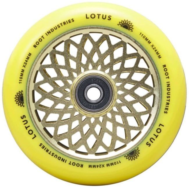 Kolešček Root Lotus 110 Radiant Yellow