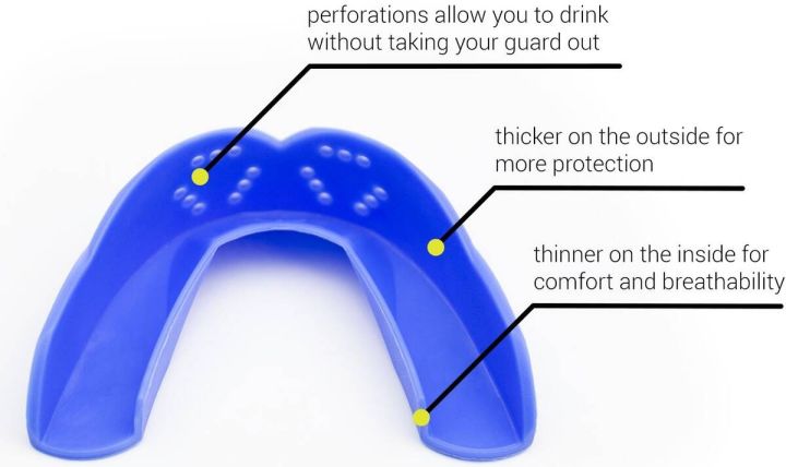 Ščitnik za zobe Sisu 3D Royal Blue