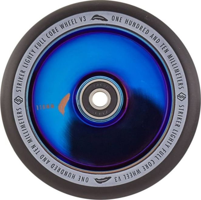 Kolešček Striker Lighty Full Core V3 110 Blue Chrome