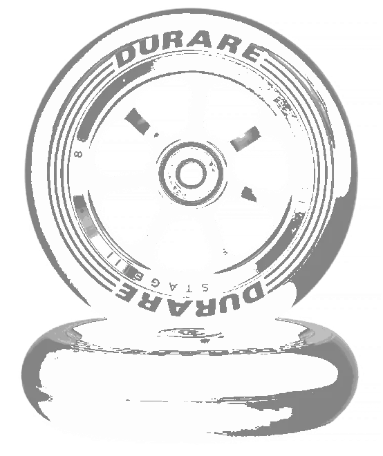 Tilt Durare Spoked 110 Wheel Black