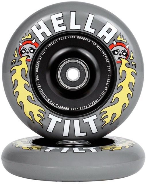 Kolešček Tilt x Hella Rage 110 Grey