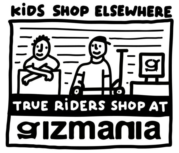Nalepka GIZMANIA True Riders