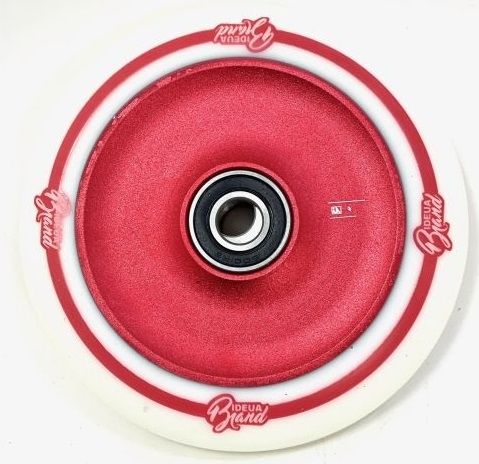 Kolešček UrbanArtt Disk 125mm 12STD White Red