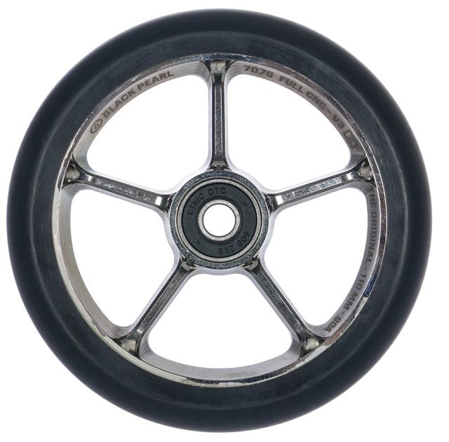 Kolešček Black Pearl Simple V3 110 Chrome